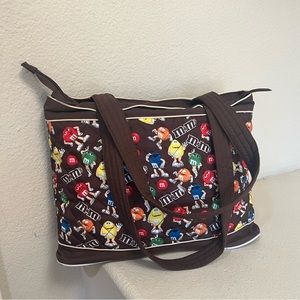 - RARE Bradford Exchange M & M Quilted Carryall‎ bag . Shoulder bag